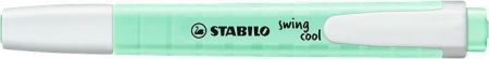 Zvýrazňovač "Swing Cool", pastelová mentolová, 1-4 mm, STABILO