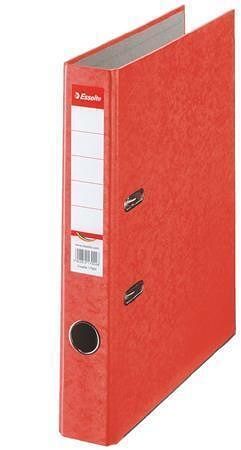 Pákový pořadač "Rainbow", červená, 50 mm, A4, karton, ESSELTE 