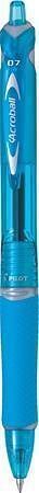 Kuličkové pero "Acrobal", světle modrá, stiskací mechanismus, 0,25 mm, PILOT