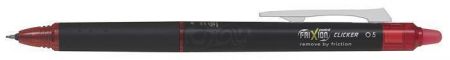 Roller "Frixion Point Clicker", červená, 0,25 mm, vymazatelný, PILOT