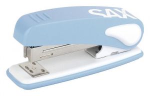 Sešívačka "Design", světle modrá, 24/6, 25 listů, SAX