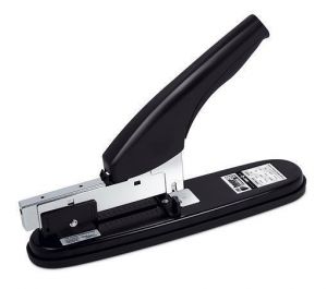 Sešívačka, odolná, 100 listů, černá, BOXER "3500"