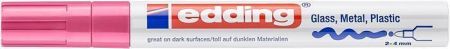 Lakový popisovač "750", růžová, 2-4mm, EDDING