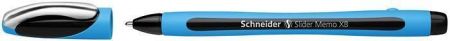 Kuličkové pero "Slider Memo", černá, 0,7mm, s uzávěrem, SCHNEIDER