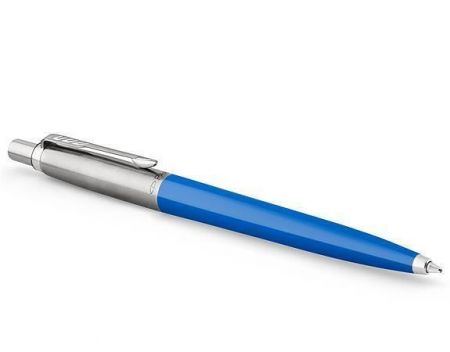 Kuličkové pero "Royal Jotter Originals", modré, 0,7 mm, stříbrný klip, modré tělo pera, PA