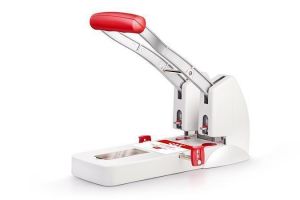 Děrovačka, na 150 listů, vysoce odolná, SAX "908, černá