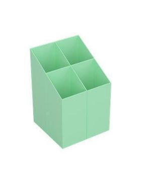 Stojánek na psací potřeby, pastelově zelená, ICO 9570009010