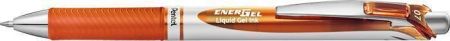 Gelové pero "EnerGel BL77", oranžová, 0,35 mm, stiskací mechanismus, PENTEL BL77-FX
