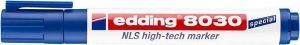 Permanentní popisovač "8030 NLS", modrá, 1,5-3 mm, kuželový hrot, EDDING 4-8030003