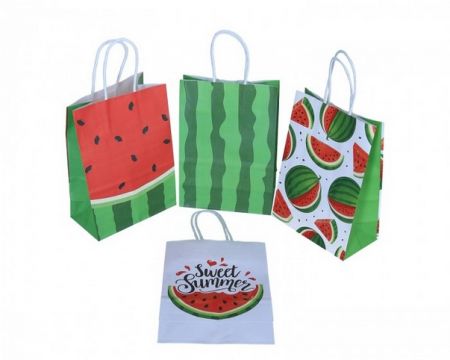 Dárková papírová taška 21cm/15cm/8cm 