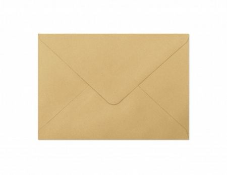 Ozdobné obálky Pearl - B6, 150 g/m2, perleťové, zlaté, 10 ks