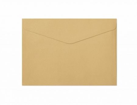 Ozdobné obálky Pearl - C5, 150 g/m2, perleťové, zlaté, 10 ks