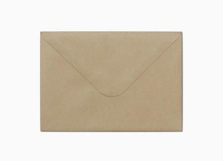 Ozdobné obálky Nature - C6, 120 g/m2, tmavě béžové, 10 ks              