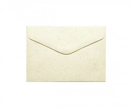 Ozdobné obálky Pepper - C6 120, krémové, kropenatý vzor, 10 ks                    