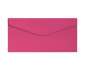 Ozdobné obálky Smooth - DL, 120 g/m2, fuchsiové, 10 ks                         