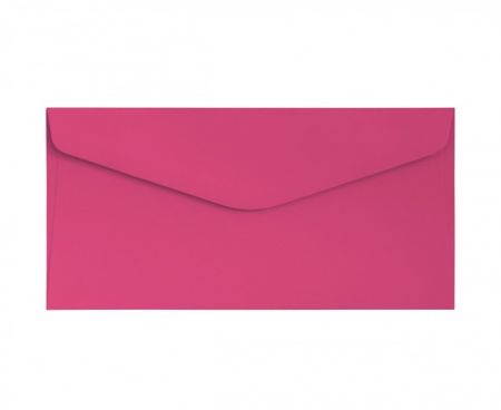 Ozdobné obálky Smooth - DL, 120 g/m2, fuchsiové, 10 ks                         