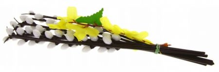 Větvičky kočičky  24cm velikonoční dekorace