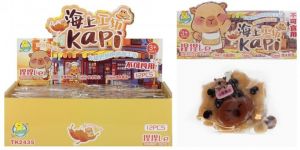 Mačkací antistresová hračka kapybara 13X13 cm