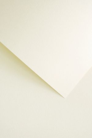 Ozdobný papír A4 Linen - 220 g/m2, krémový, 20 ks