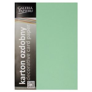 Ozdobný papír A4 Smooth - 210 g/m2, zelený, 20 ks