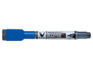 Popisovač na bílou tabuli "V-Board Master S", modrá, 0,8 mm, UF, s houbičkou, PILOT WBME-V
