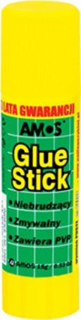 Lepidlo v tyčince 15g AMOS školní kancelářské silné