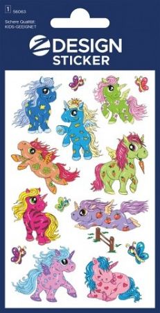 Samolepky jednorožec 