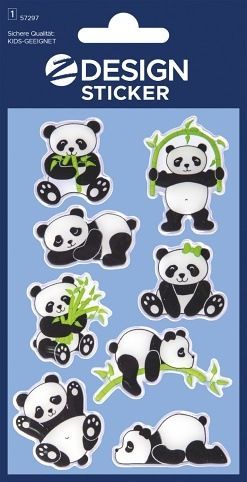 Samolepky Panda