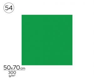 Papír barevný zelený smaragdově 50x70 cm