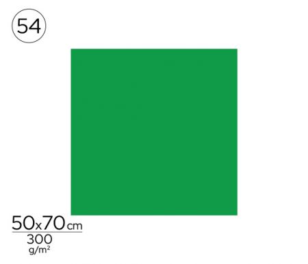 Papír barevný zelený smaragdově 50x70 cm