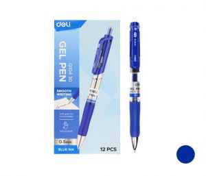 Gelové pero AH-806 modrá (DELI EQ10430)