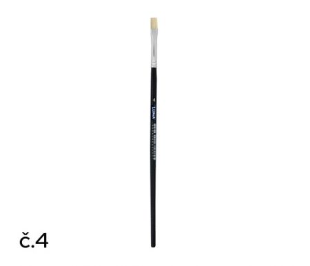 Štětec plochý č.4 LUMA