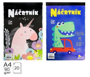 Náčrtník A4 20l N42