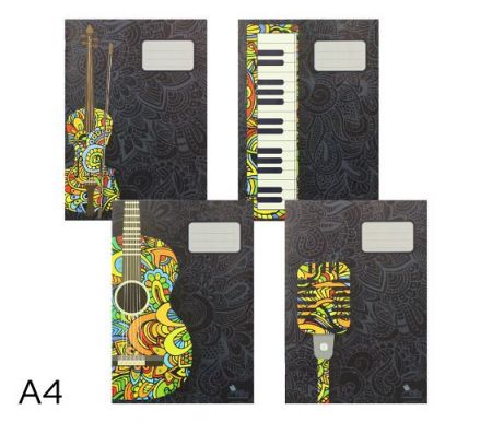 Sešit notový 20l A4