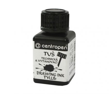 CENTROPEN Tuš lahvička 18g černá