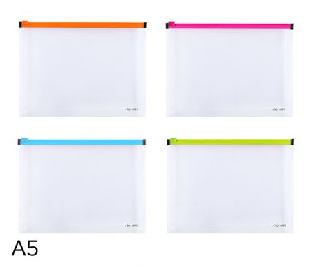 Obal spisový A5 se zipem FASHION DELI E38976 mix