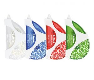 Korekční strojek ADEPT 5mmx8m jednorázový 3 druhy