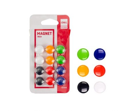 Magnet 15mm 12ks DELI E7823