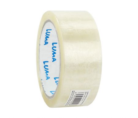 Lepící páska transparentní 38mm x 66m LUMA