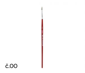 Štětec kulatý č.00 LUMA