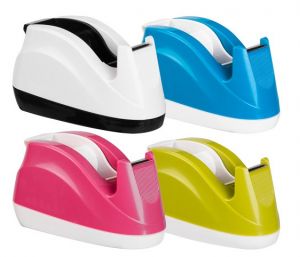 Odvíječ lepící pásky stolní DELI do 18mm E808 mix