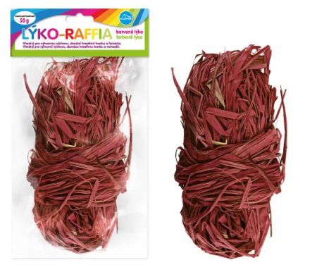 Lýko hnědé 50g, bordó 50g