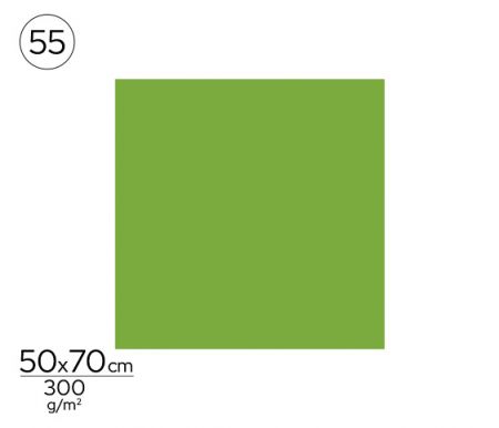 Papír barevný 50x70cm zelený