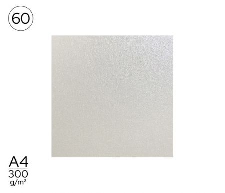 Papír A4 barevný stříbrný 
