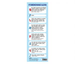 Vyjmenovaná slova záložka LUMA