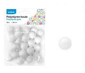 Polystyren Koule 20mm 36ks