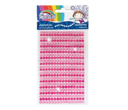 Kamínky dekorace puntík růžová