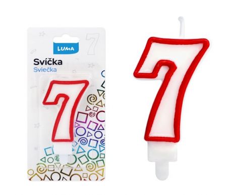 Svíčka č.7 LUMA
