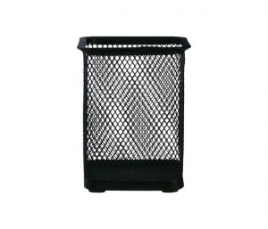 Stojánek drátěný na tužky černý DELI E9174