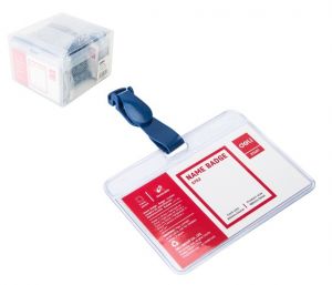 Jmenovka 60x90mm plastová DELI E5752